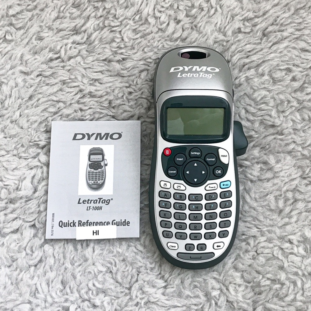 LIKE NEW Dymo Handheld Label Maker + Instructions